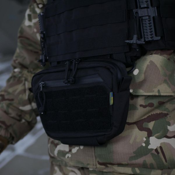 Сумка-напашник M Kiborg GU Cordura Black 10853 фото