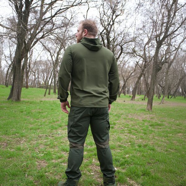 Куртка тактична Klost Double Weave HOOD олива KL-1949.3.S фото