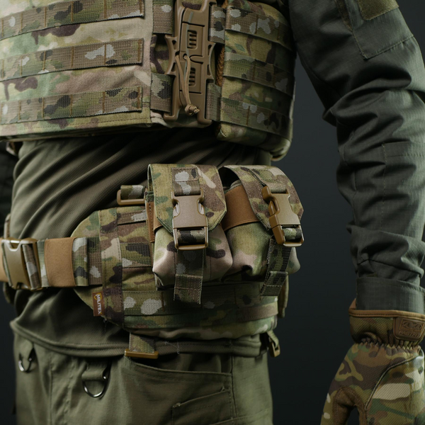 Підсумок для 2 гранат Militex Cordura original USA Мультикам 14172 фото