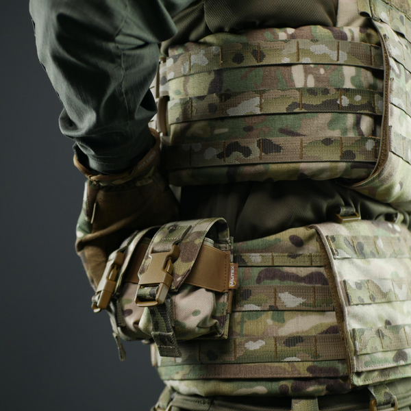 Підсумок для 2 гранат Militex Cordura original USA Мультикам 14172 фото