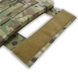 Защита паха (напашник-фартук) Militex с баллистической защитой 2 класс cordura USA Мультикам 10956 фото 3