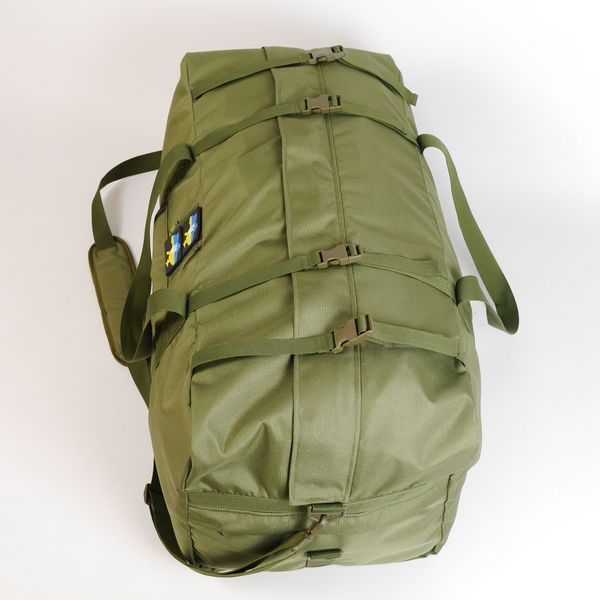 Сумка 130л Хакі KIBORG BAG 1389 фото