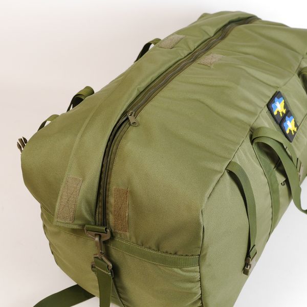 Сумка 130л Хакі KIBORG BAG 1389 фото