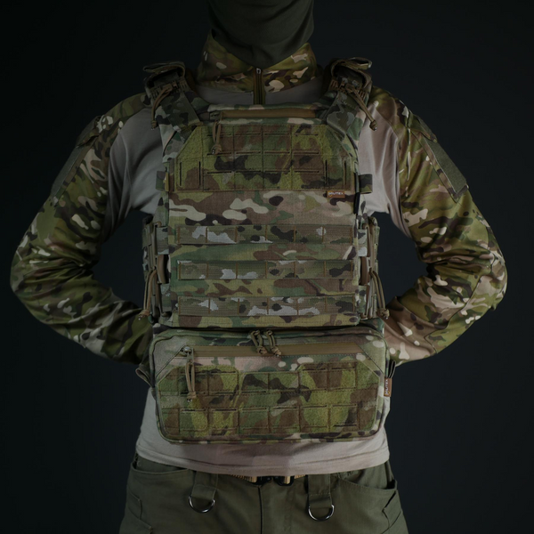 Подсумок под защиту живота Militex Мультикам с Cordura original USA (M) 15727 фото
