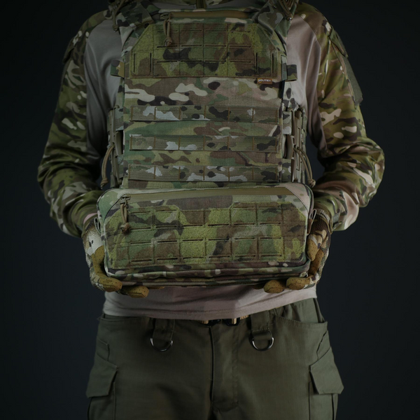 Подсумок под защиту живота Militex Мультикам с Cordura original USA (L) 15728 фото