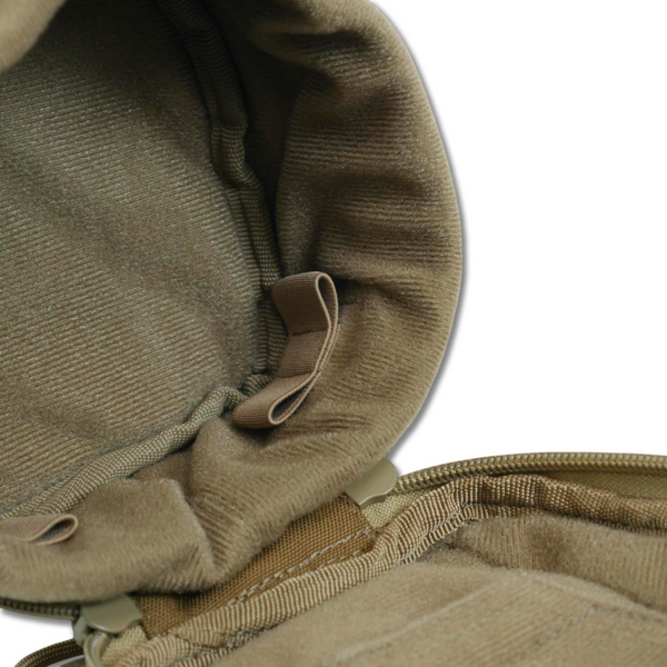 Подсумок Militex (L) для защиты наушников наушники Cordura original USA Мультикам 14180 фото
