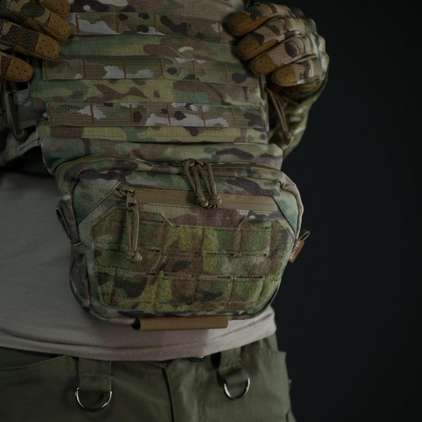 Сумка для захисту паху Militex розмір M | Cordura original USA 15731 фото
