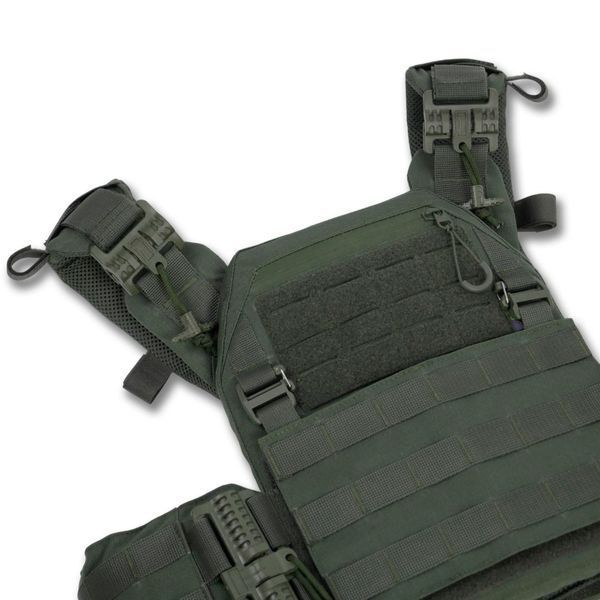 Комплект бронезахисту Kiborg GU gen.2 + плити NIJ IV + пакети Militex 2 класу &mdash; Хакі 15808 фото