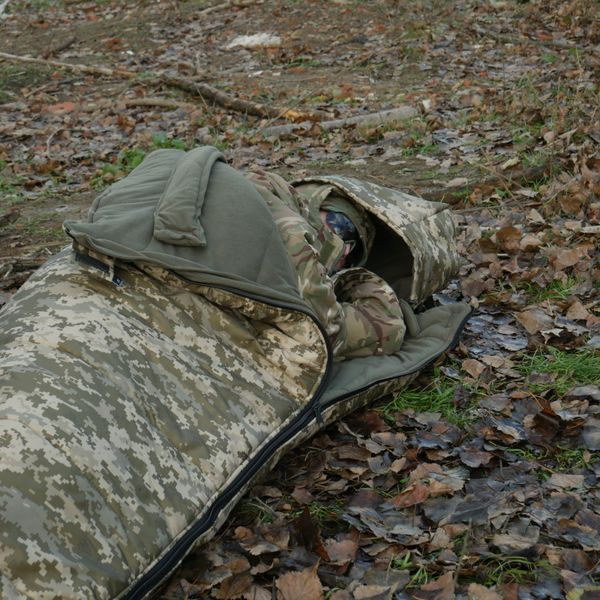 Спальний мішок Militex Ankar піксель -15С 90*230 10808 фото