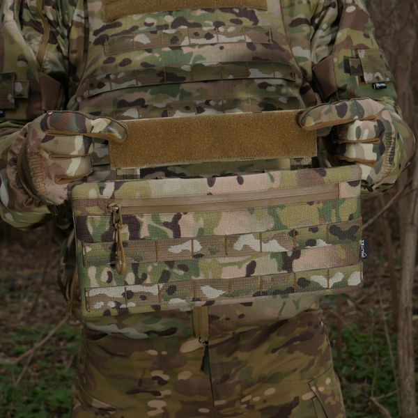Защита живота (кишечник) с баллистическим пакетом 1 класс защиты Militex cordura USA Multicam 3753 фото