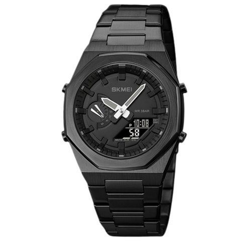 Часы SKMEI 1816 Metall Dark Screen цвет Черный KL-1835.1 фото