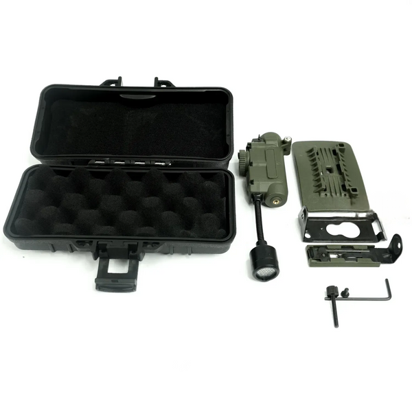Фонарик на шлем Sidewinder MPLS 5LED + IFF маячок (Олива) 12627 фото