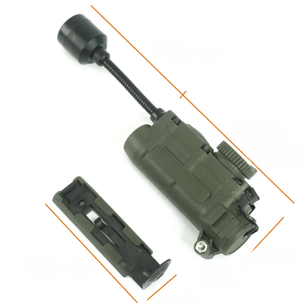 Фонарик на шлем Sidewinder MPLS 5LED + IFF маячок (Олива) 12627 фото
