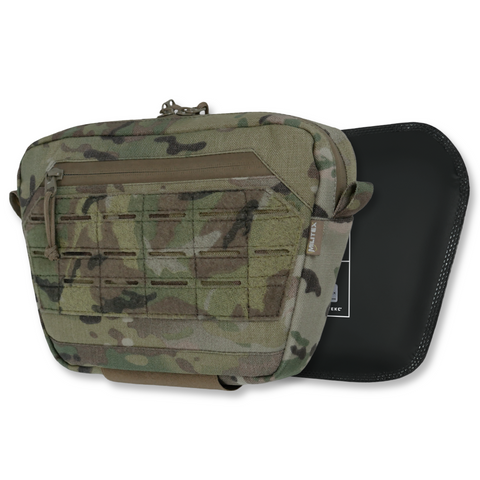 Сумка-напашник с баллистической защитой 1 класса Militex XL Cordura original USA Мультикам 14277 фото