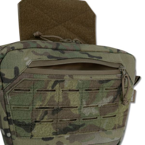 Сумка-напашник с баллистической защитой 2 класс Militex XL Cordura original USA Мультикам 14278 фото