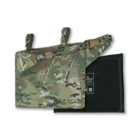 Каремат-сидушка с баллистическим пакетом 1 класса защиты Militex Cordura original USA Мультикам 14279 фото