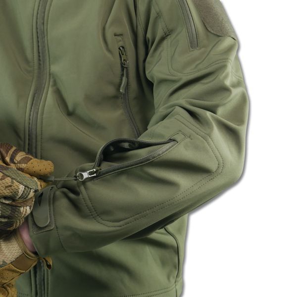 Тактический демисезонный костюм Softshell Олива 10982 фото