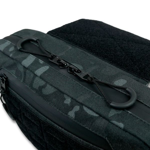 Сумка-напашник XL с баллистическим пакетом 1 класс защиты Kiborg GU Сordura Dark Multicam 3959 фото
