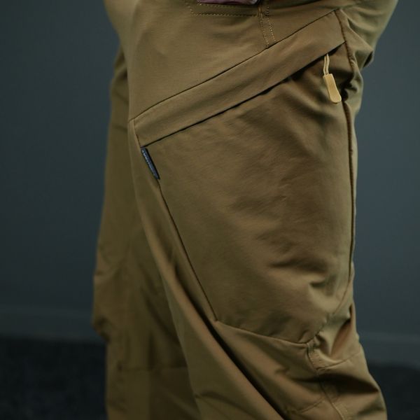 Тактичні літні штани GECON BR | Nylon-Stretch | Колір койот 15846 фото