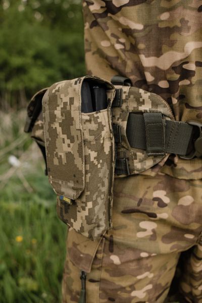 Підсумок під 2 магазина KIBORG GU Double Mag Pouch Піксель 3857 фото