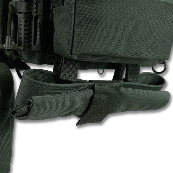 Комплект плитоноска Kiborg GU Gen.2 + 6 підсумків Хакі 3962 фото