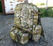 Тактичний рюкзак Molle Assault 55л + (3 органайзери) Мультикам 10889 фото 5