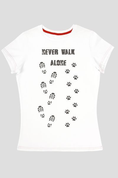 Футболка KLOST Never Walk Alone - Ніколи не ходи один Kl-7035.L фото