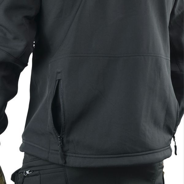 Тактичний демісезонний костюм Softshell Чорний 11173 фото
