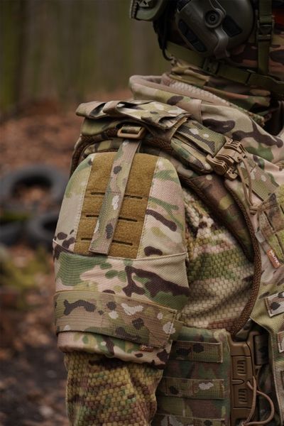 Защита плеч с баллистическим пакетом 1 класс защиты Militex cordura USA Multicam 3773 фото