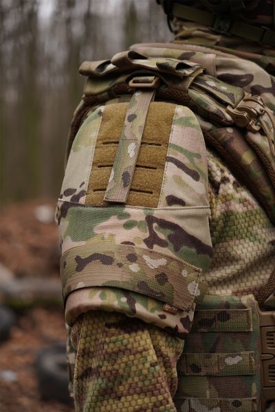 Защита плеч с баллистическим пакетом 1 класс защиты Militex cordura USA Multicam 3773 фото