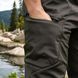 Штаны KLOST зимние Soft Shell цвет олива KL-1331.S фото 5