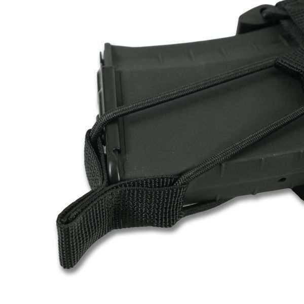 Усиленный подсумок Kiborg GU Single Mag Pouch Черный мультикам 3871 фото