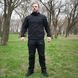 Куртка тактическая Klost Double Weave HOOD черная KL-1949.2.S фото 1