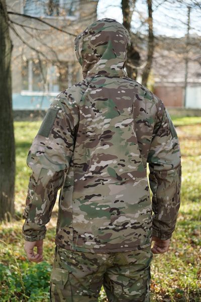 Куртка Windproof Softshell ветрозащитная, водостойкая, флис 320 г/м&sup2; 18620 фото
