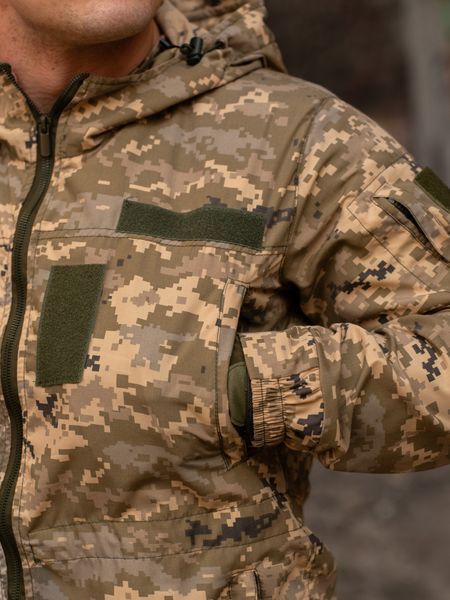 Куртка-вітрівка тактична Klost Poplin колір ММ14 KL-1629.46 фото
