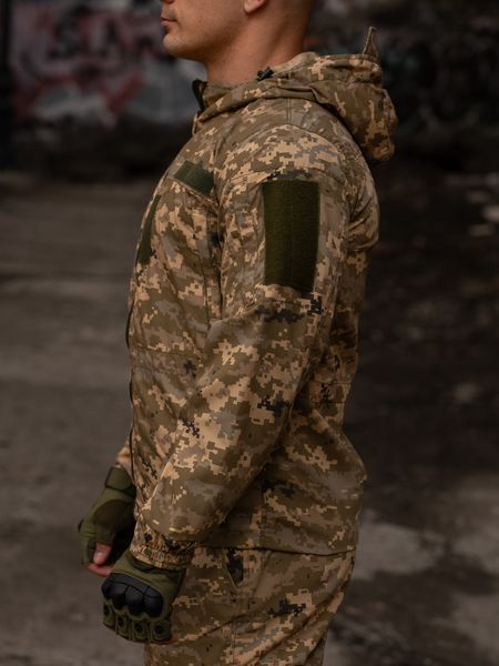 Куртка-вітрівка тактична Klost Poplin колір ММ14 KL-1629.46 фото