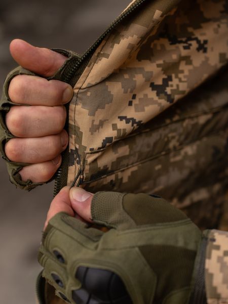 Куртка-вітрівка тактична Klost Poplin колір ММ14 KL-1629.46 фото