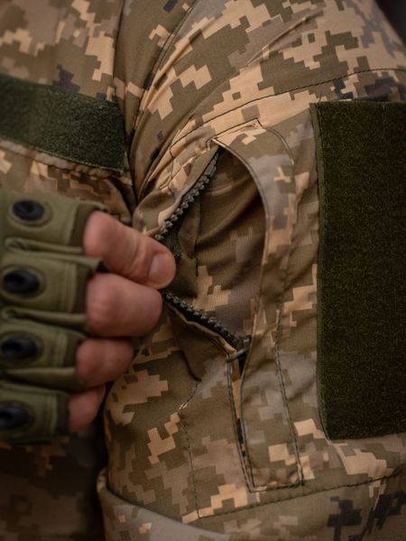 Куртка-вітрівка тактична Klost Poplin колір ММ14 KL-1629.46 фото