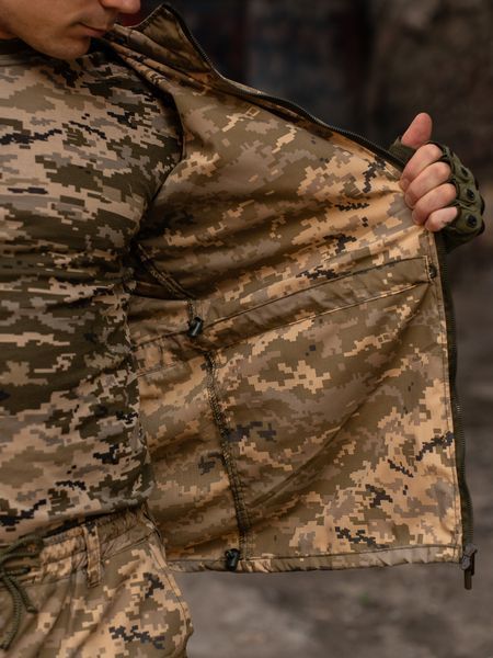 Куртка-вітрівка тактична Klost Poplin колір ММ14 KL-1629.46 фото