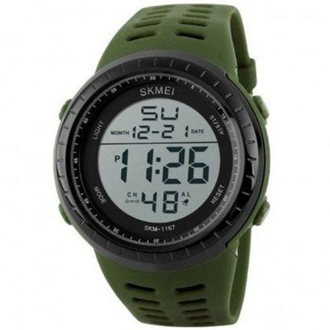 Часы SKMEI 1167 Army Green цвет Олива KL-1991.1 фото